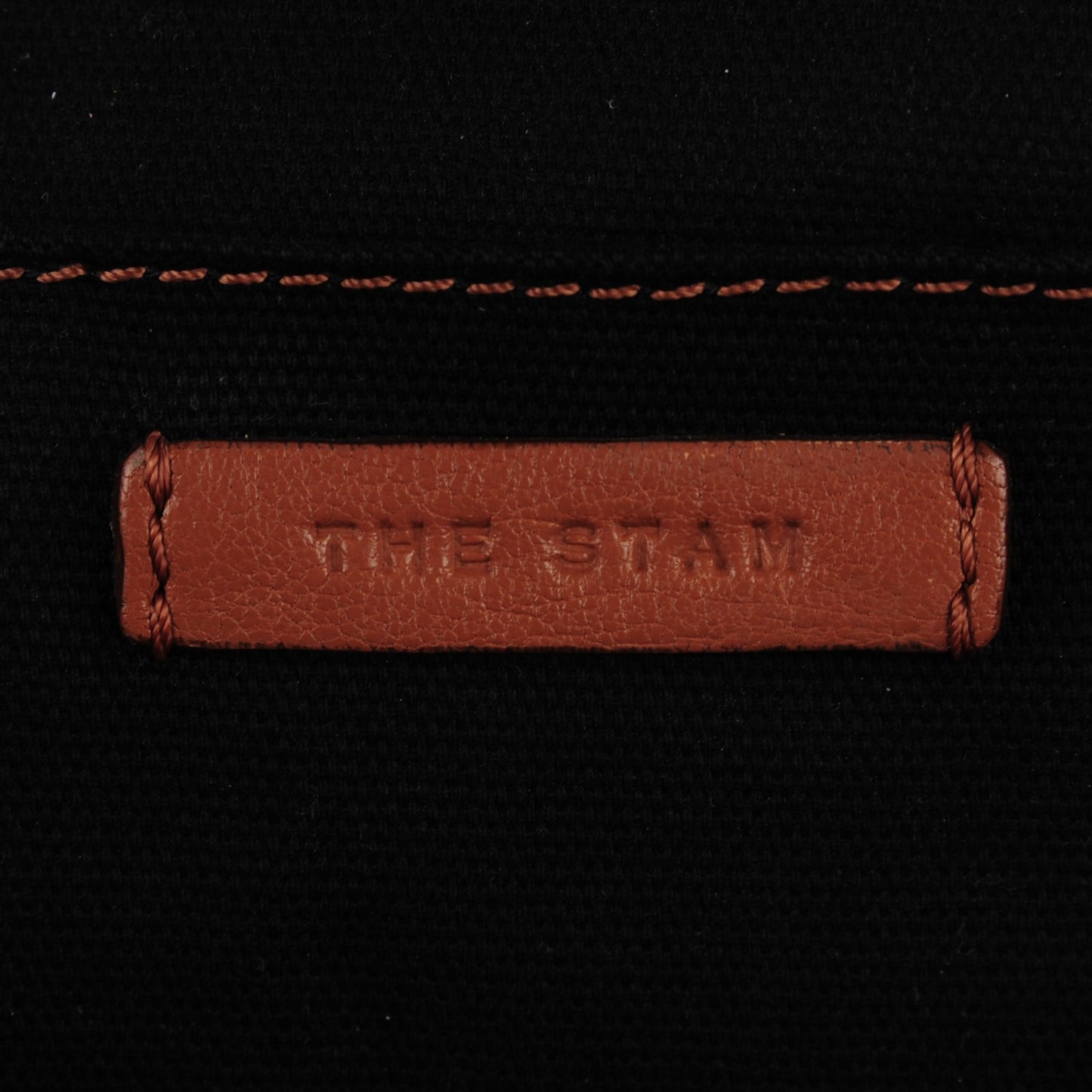 Calfskin Quilted Stam Tobacco