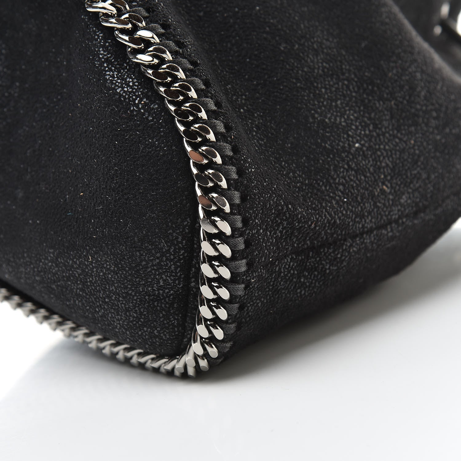 Stella McCartney Shaggy Deer Small Falabella Bucket Bag Black 10 of 12