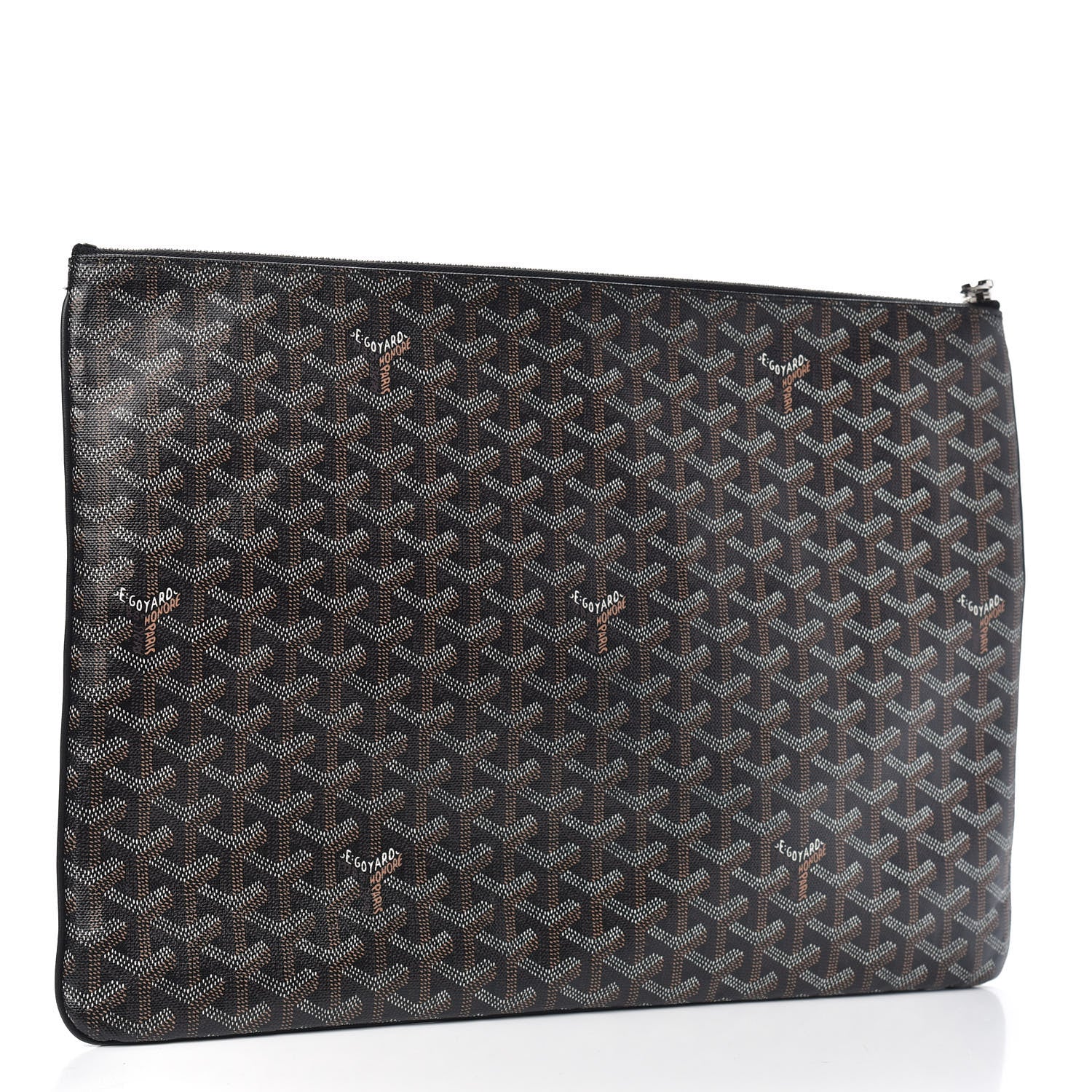 Goyard Goyardine Senat Pochette GM Black 3 of 10