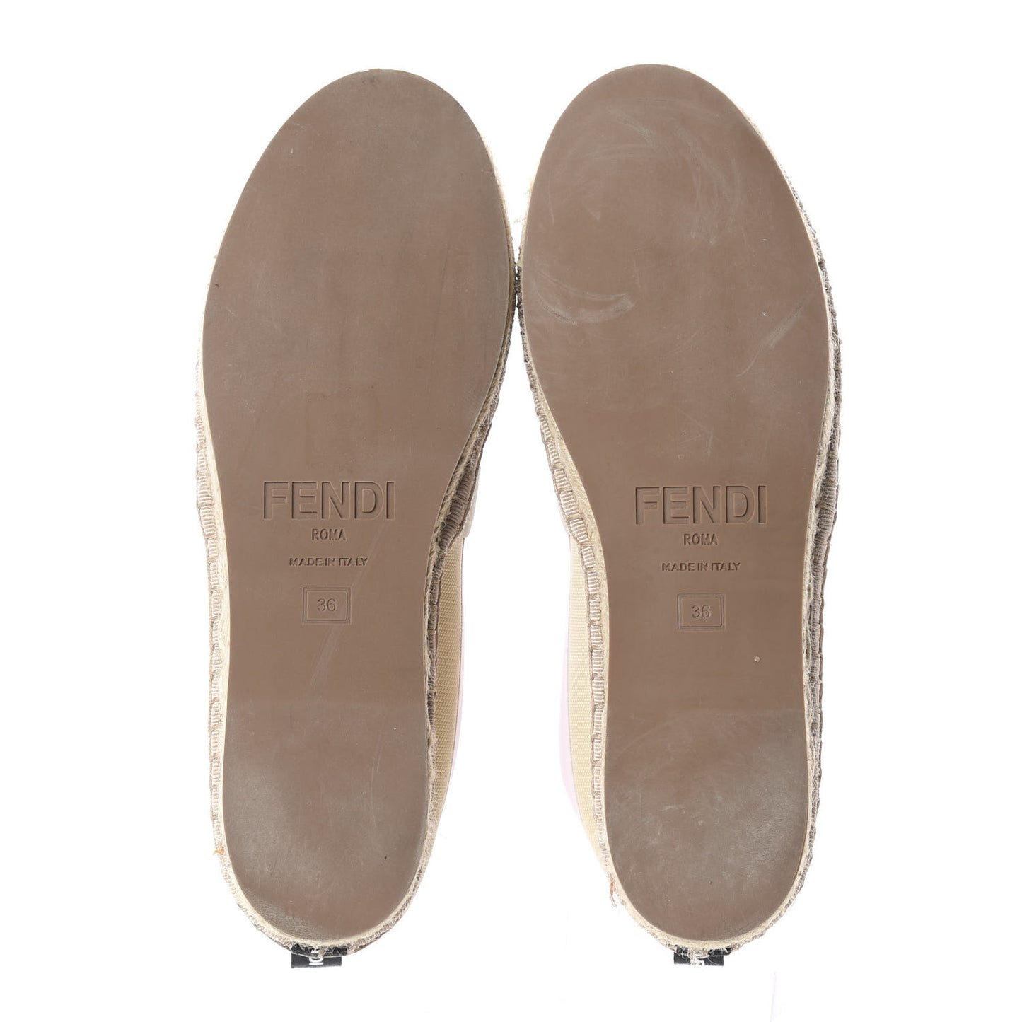 Canvas Mesh FF Colibri Espadrilles 36 Beige Tobacco Moro Lilac