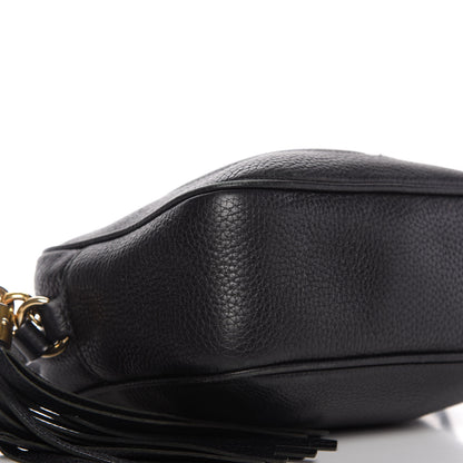 Gucci Pebbled Calfskin Small Soho Disco Bag Black 6 of 9