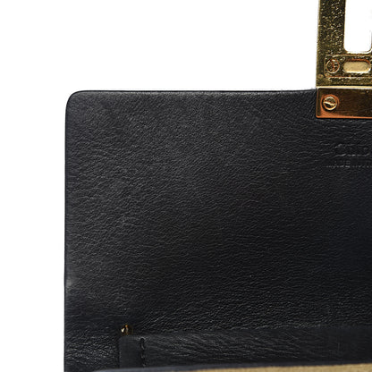 Chloe Suede Calfskin Patchwork Drew Shoulder Bag Black 9 of 18