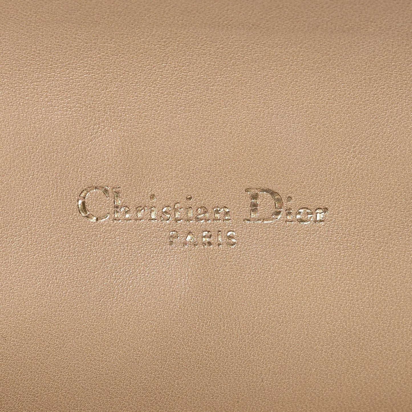 Lambskin Cannage Medium Miss Dior Flap Beige