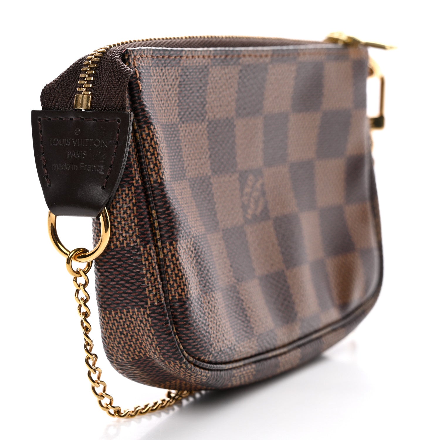 Louis Vuitton Damier Ebene Mini Pochette Accessories 3 of 8