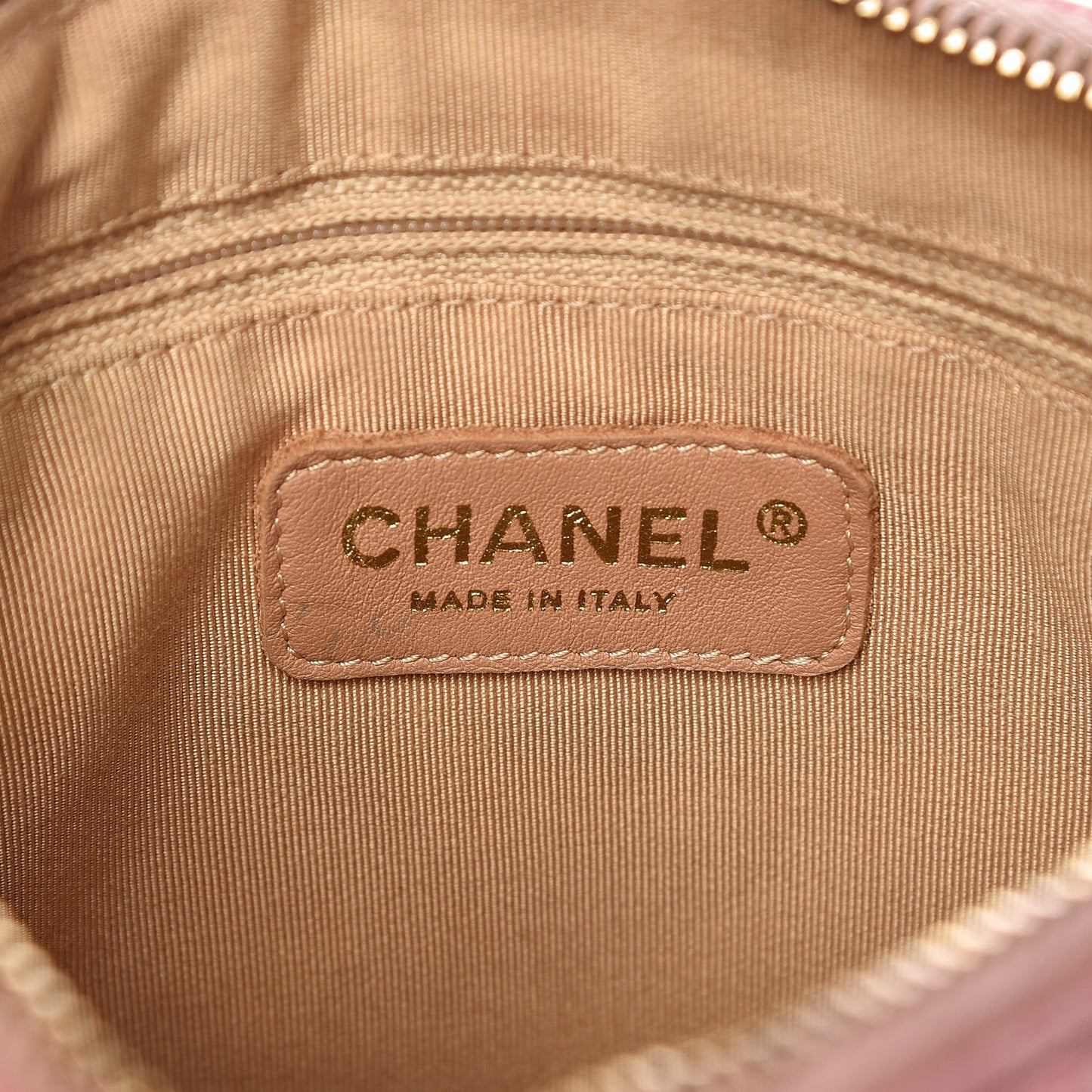 Caviar Quilted Pochette Pink