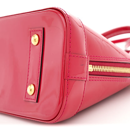 Louis Vuitton Vernis Alma BB Rose Indien 10 of 12