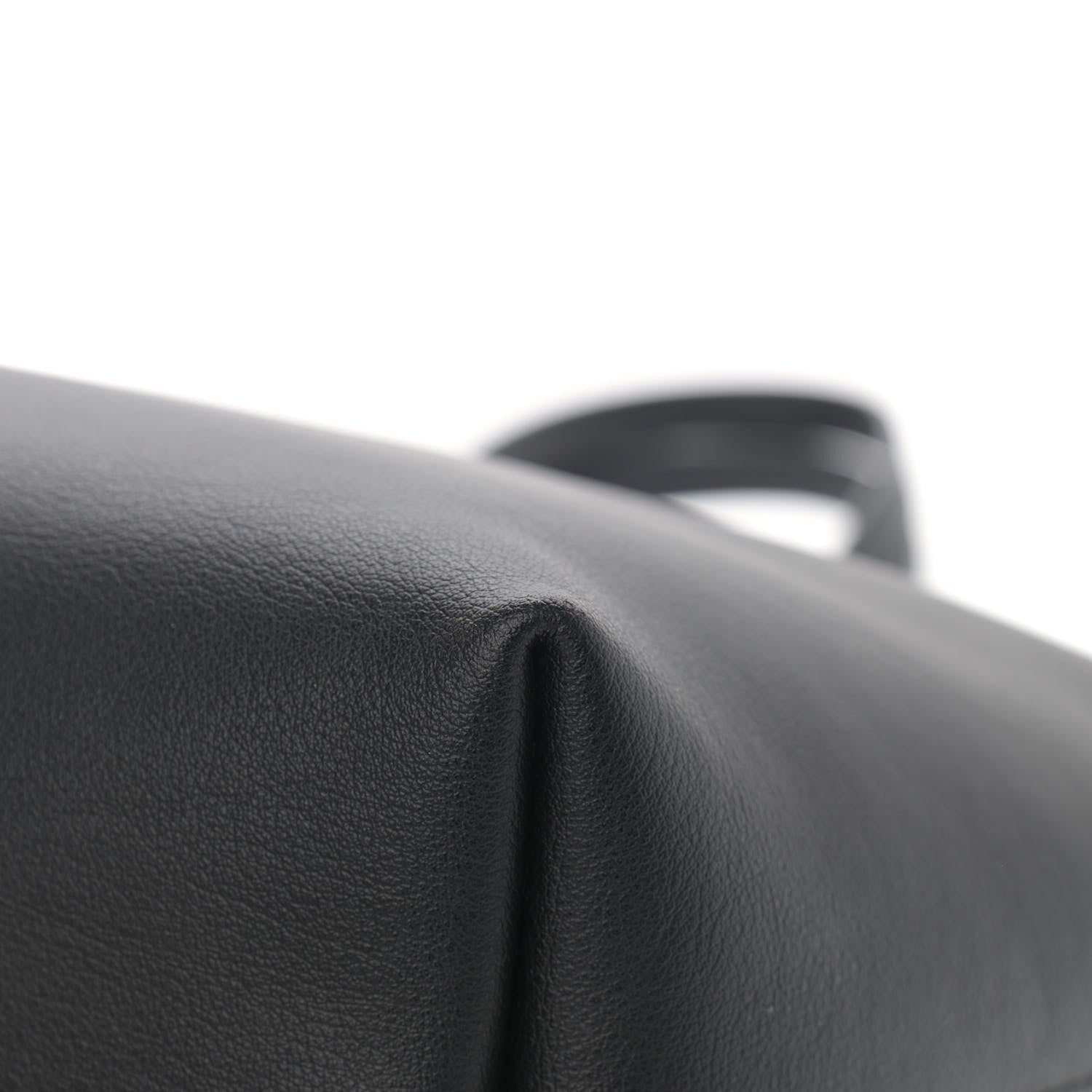 Saint Laurent Calfskin Large Shopping Tote Black 10 of 15