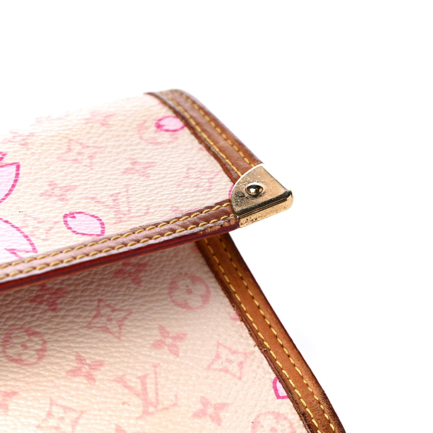 Monogram Cherry Blossom Porte Tresor International Wallet Pink