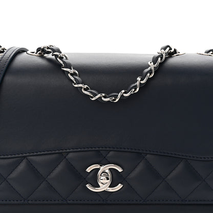 Chanel Calfskin Small Tramezzo Flap Navy 8 of 11