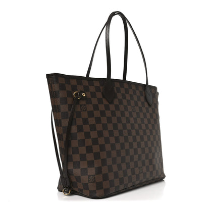 Louis Vuitton Damier Ebene Neverfull MM 3 of 9