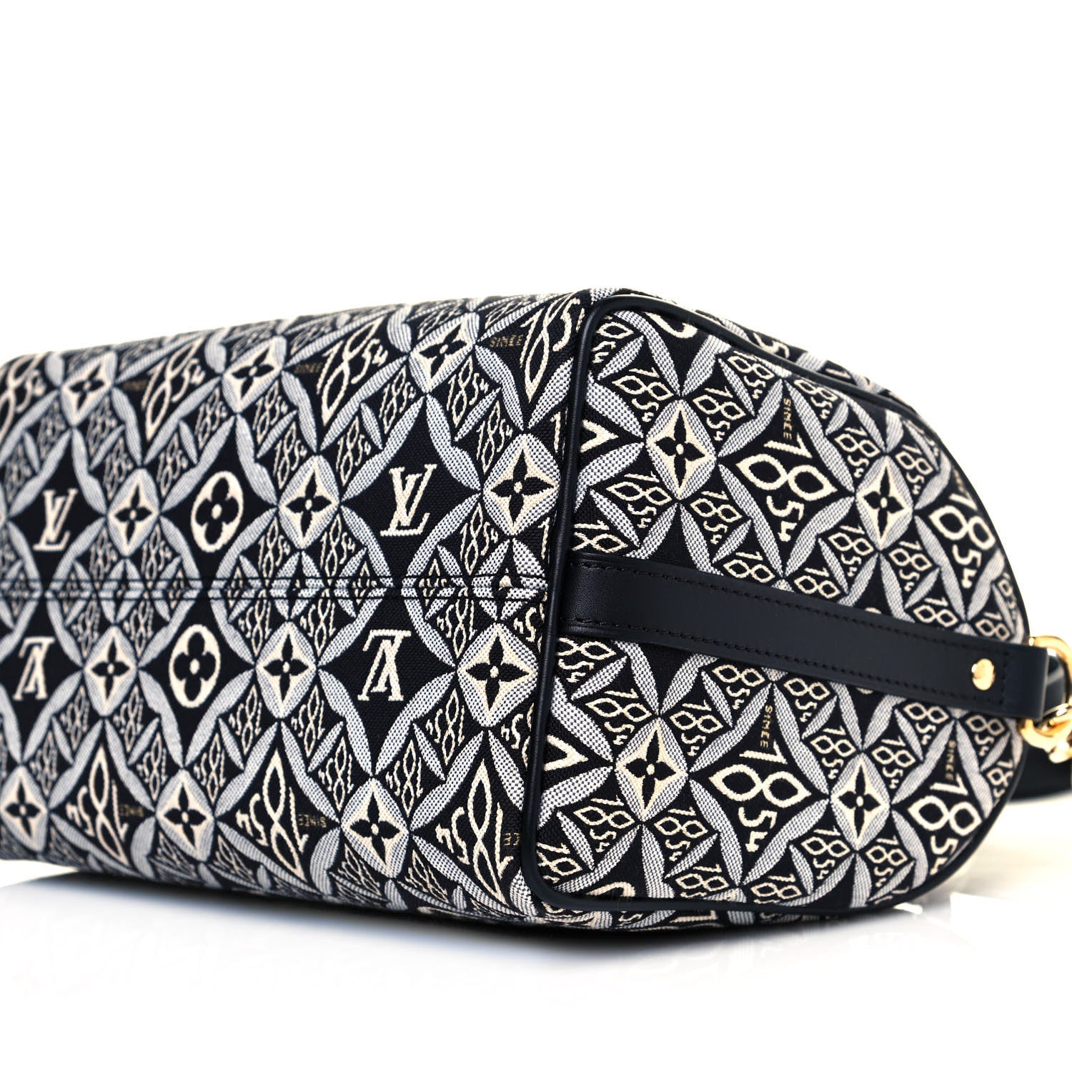 Louis Vuitton Jacquard Since 1854 Speedy Bandouliere 25 Black 10 of 11