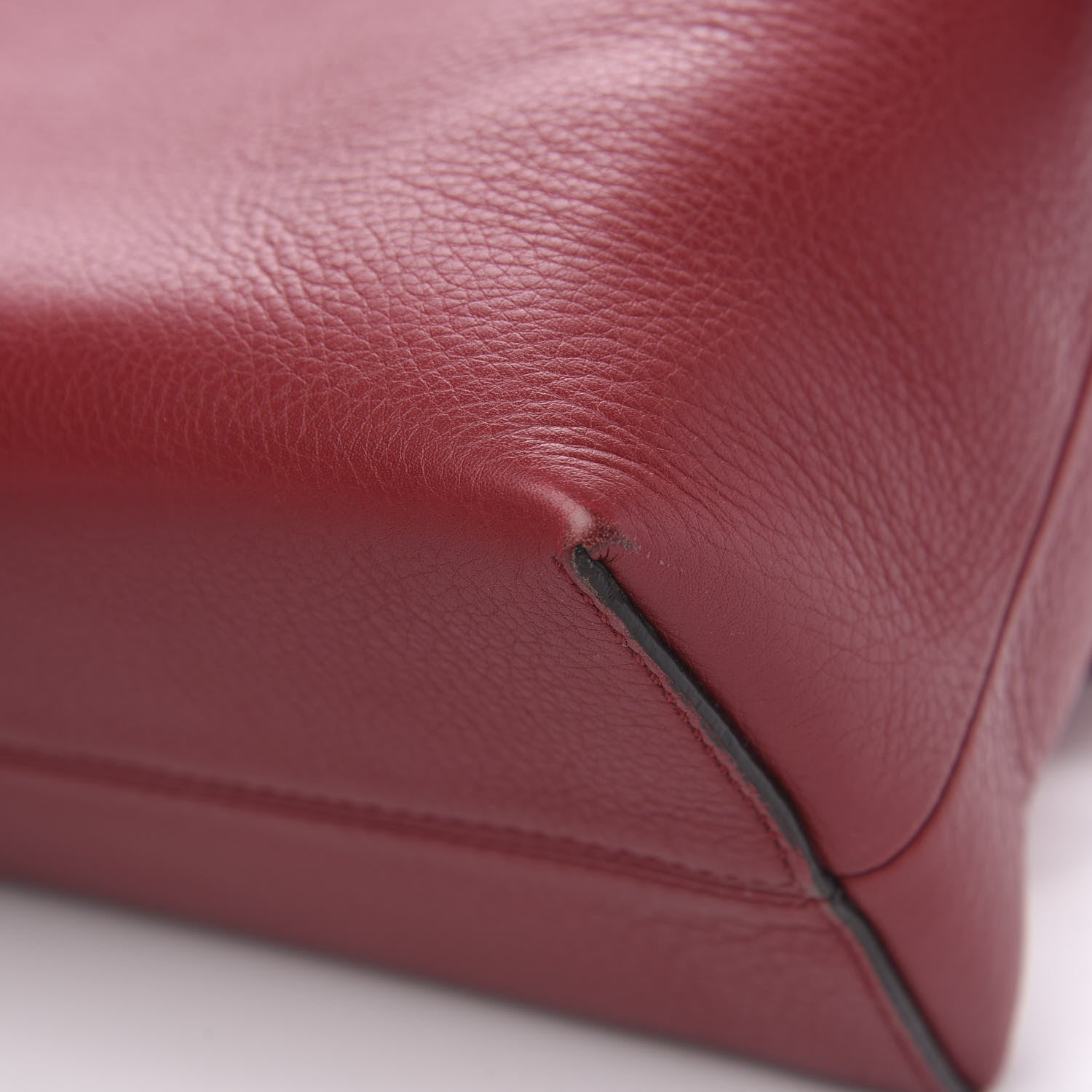 Fendi Vitello Dolce Marmol Medium By The Way Boston Bag Ciliegia 13 of 13