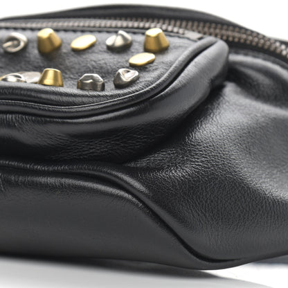 Gucci Calfskin Ophidia Studs Belt Bag Black 10 of 10