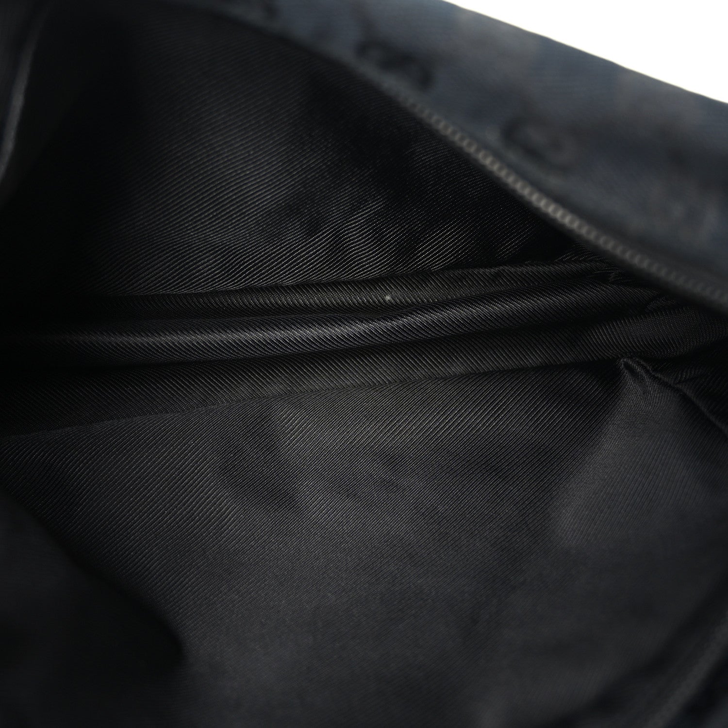 Gucci Monogram Flap Pocket Messenger Bag Black 5 of 9
