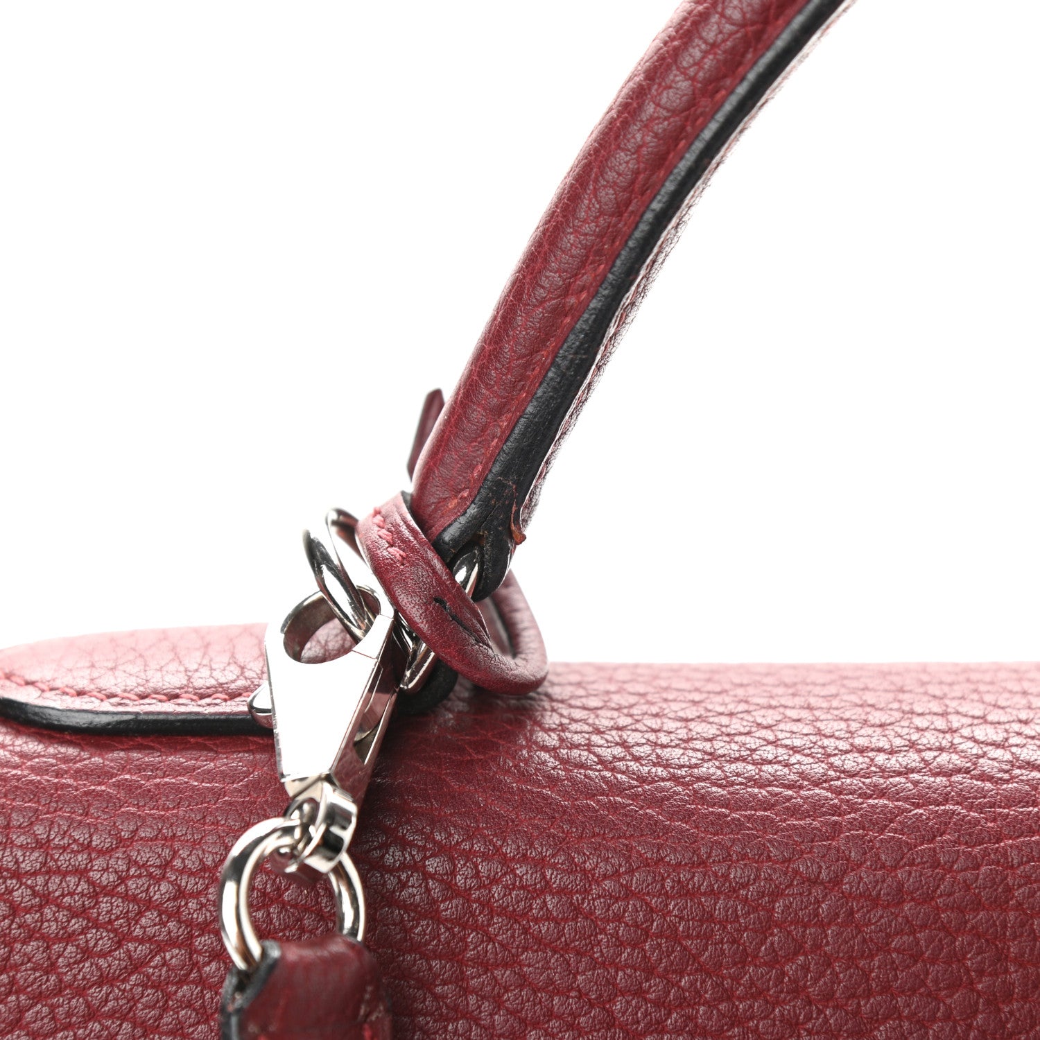 Hermes Fjord Kelly Retourne 40 Rouge H 25 of 31