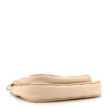 Louis Vuitton Empreinte Monogram Giant Multi Pochette Accessories  Cream 4 of 10