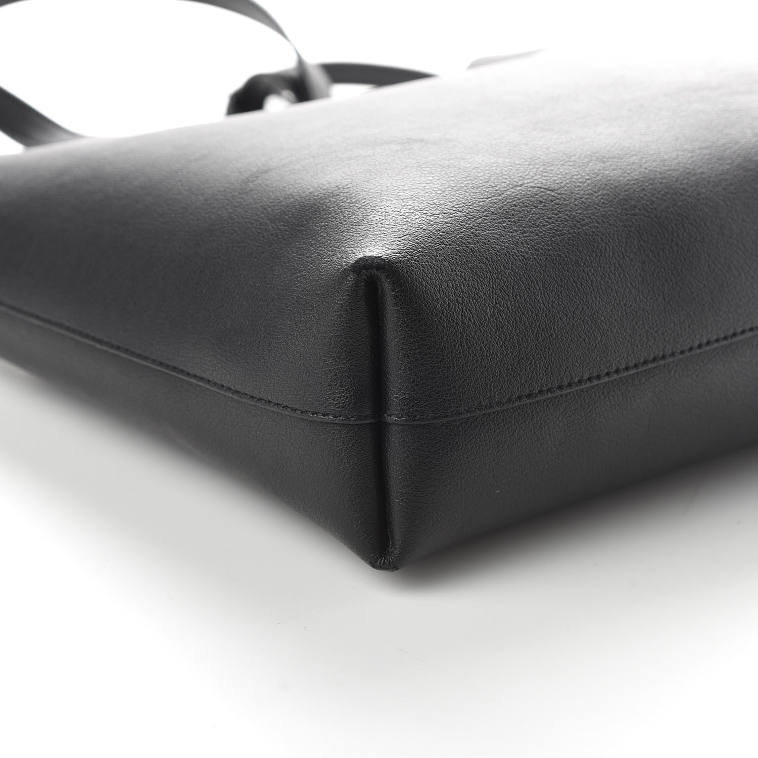 Saint Laurent Calfskin Toy Shopping Tote Black 6 of 12