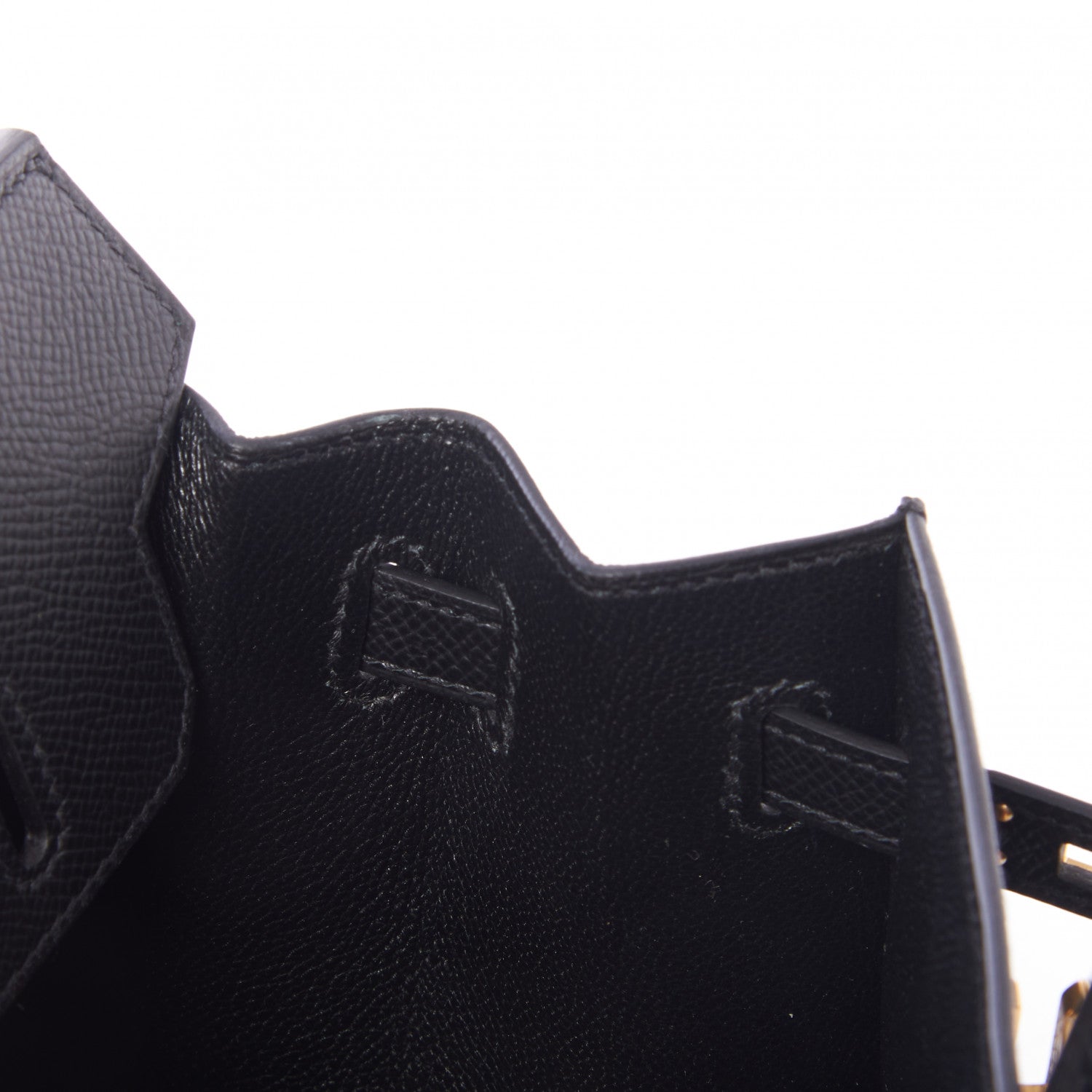 Hermes Madame Calfskin Birkin Sellier 25 Black 14 of 31