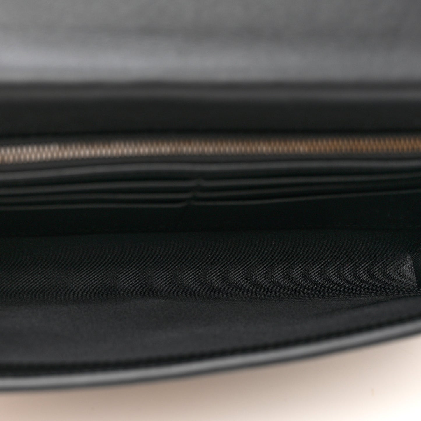 GG Supreme Monogram Mini Peony Pearly Clutch Black