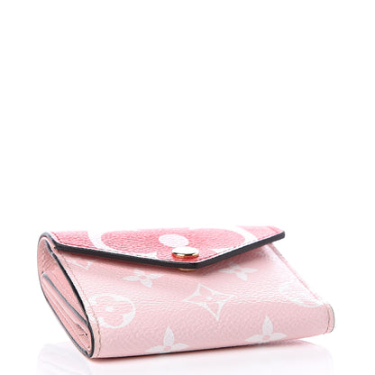 Louis Vuitton Monogram Giant Zoe Wallet Rouge Rose 3 of 10
