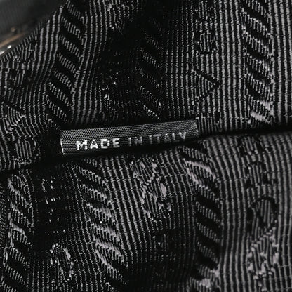 Prada Tessuto Nylon Saffiano Medium Backpack Black 6 of 11