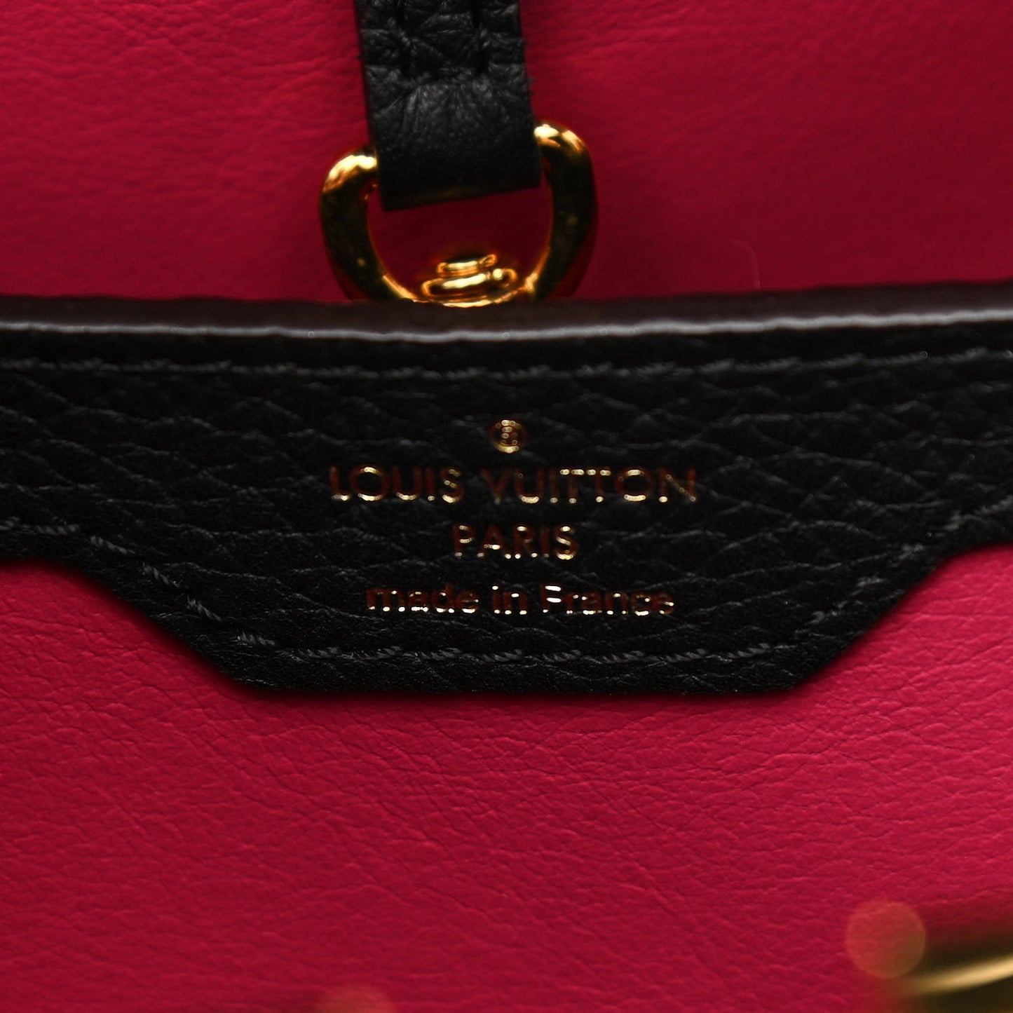 Taurillon Capucines PM Black