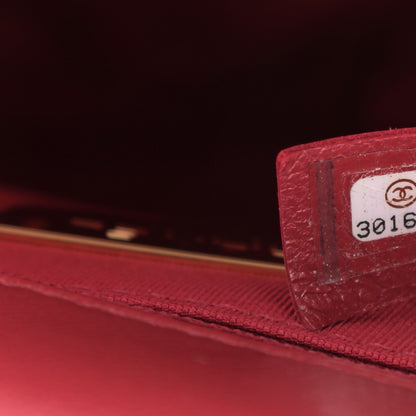 Chanel Goatskin Quilted Medium Chanel 19 Flap Red 7 of 11
