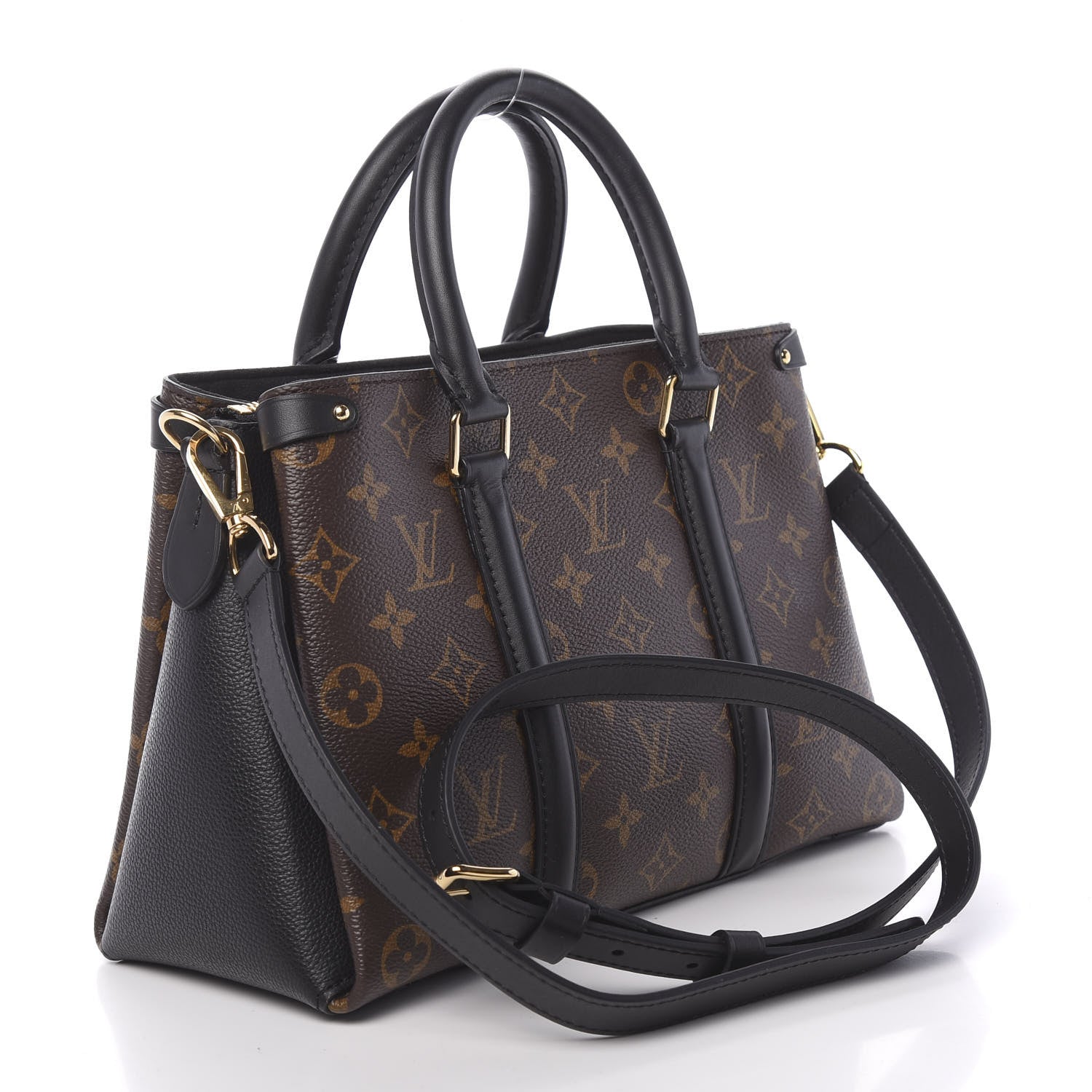 Louis Vuitton Monogram Soufflot BB Black 3 of 10