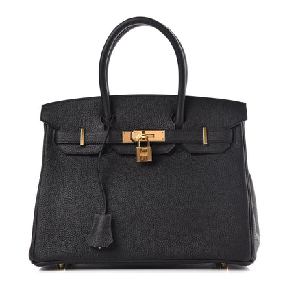 Hermes Togo Birkin 30 Black 1 of 34