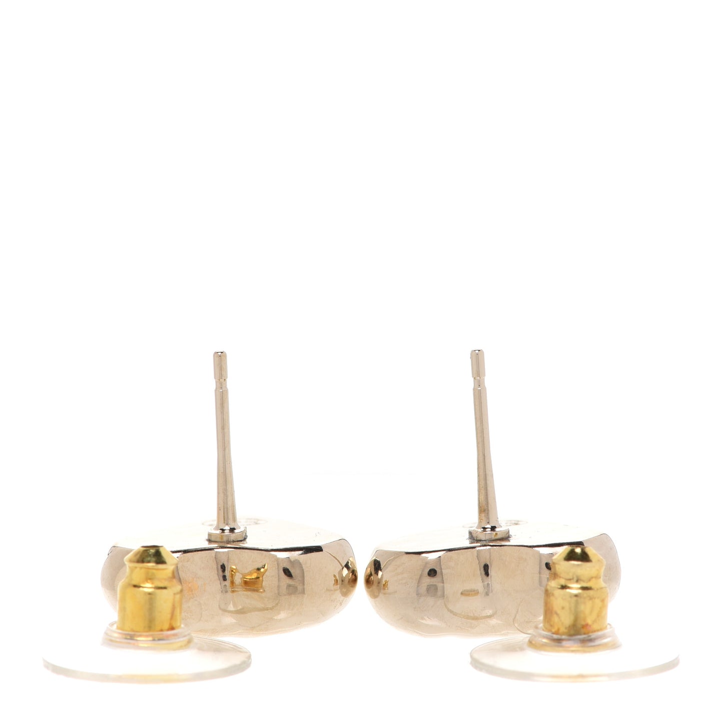CC Heart Earrings Gold