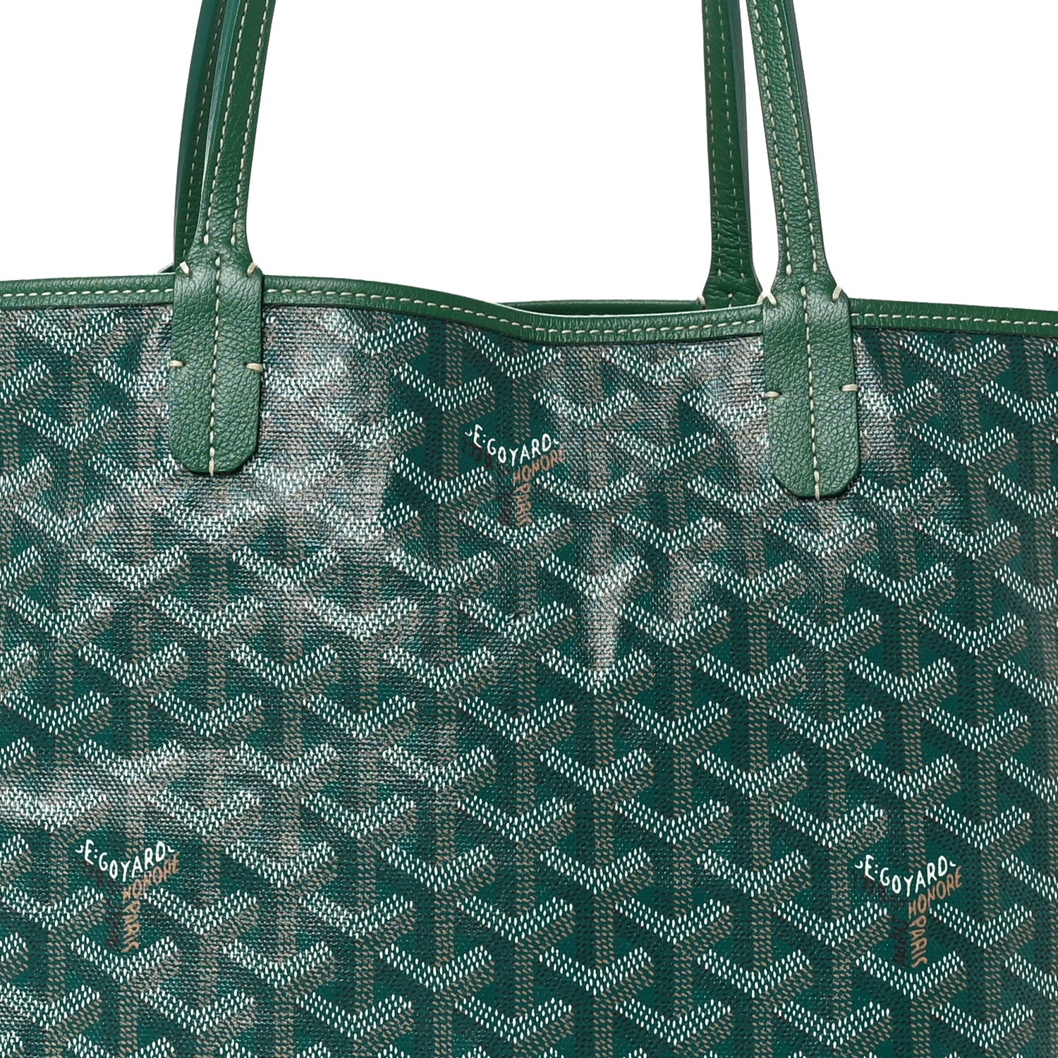 Goyard Goyardine Saint Louis PM Green 9 of 11
