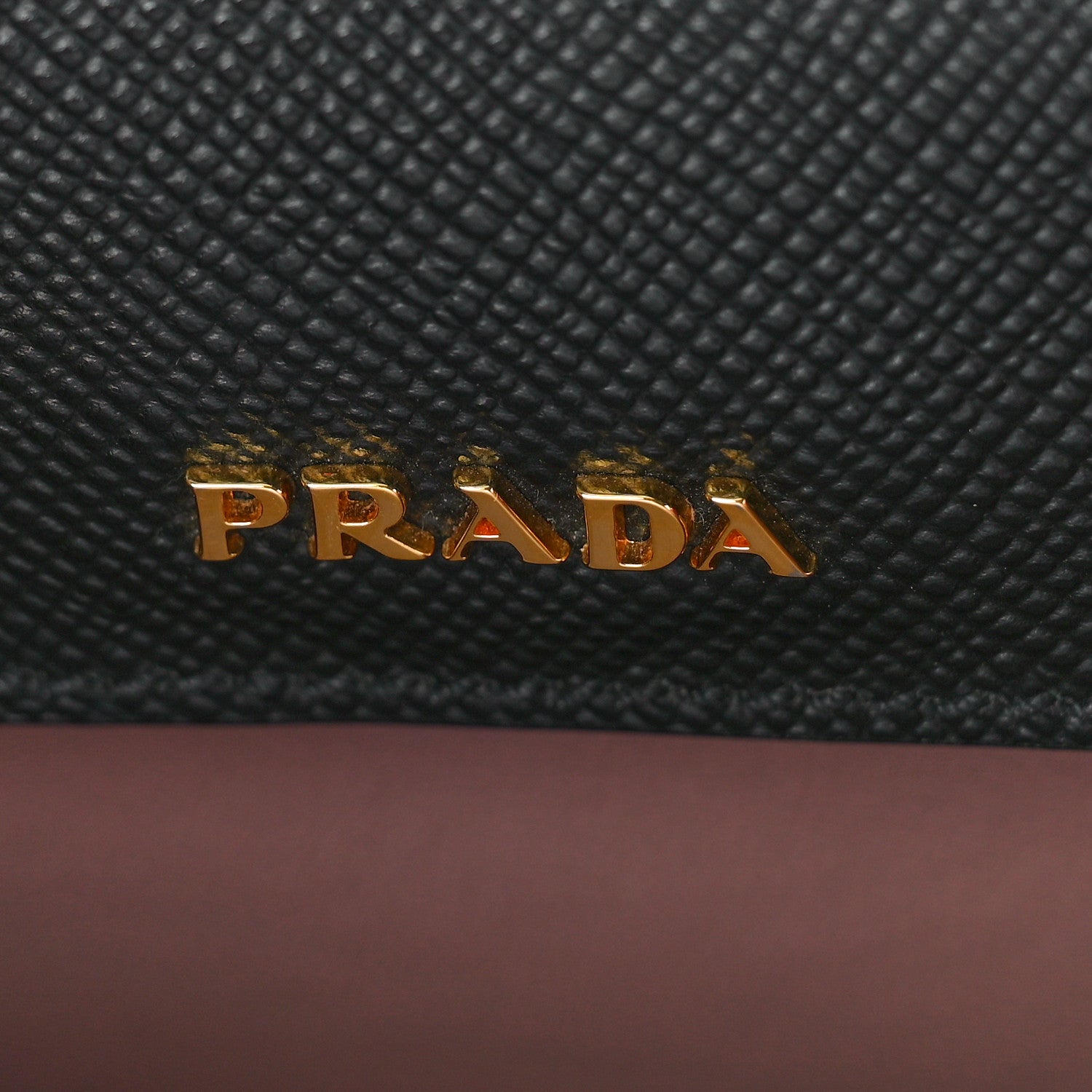 Prada Saffiano Cuir Small Double Bag Black Mughetto 6 of 8