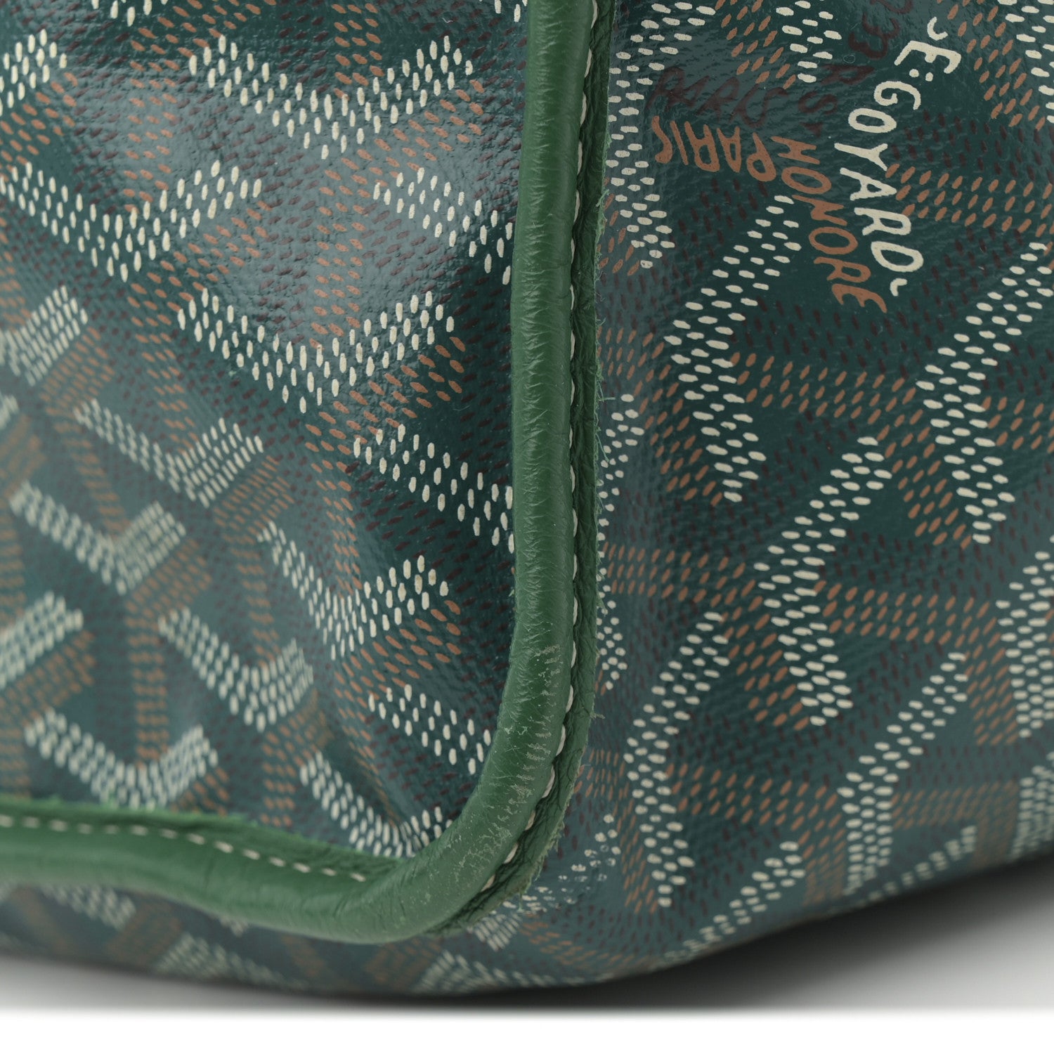 Goyard Goyardine Reversible Anjou GM Green 35 of 45