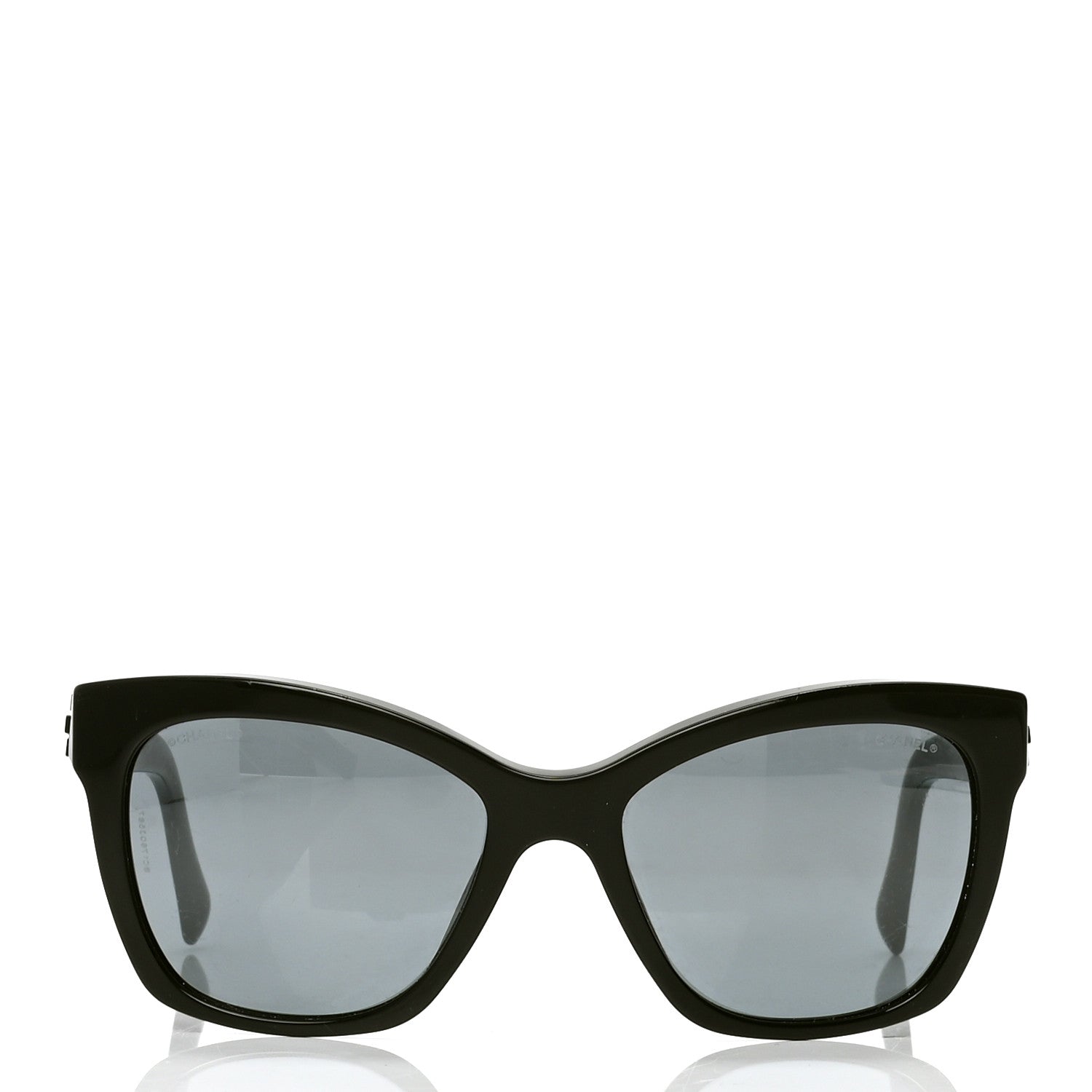 Chanel CC Butterfly Signature Sunglasses 5313 Black 2 of 4