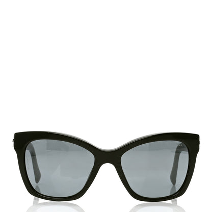 Chanel CC Butterfly Signature Sunglasses 5313 Black 2 of 4