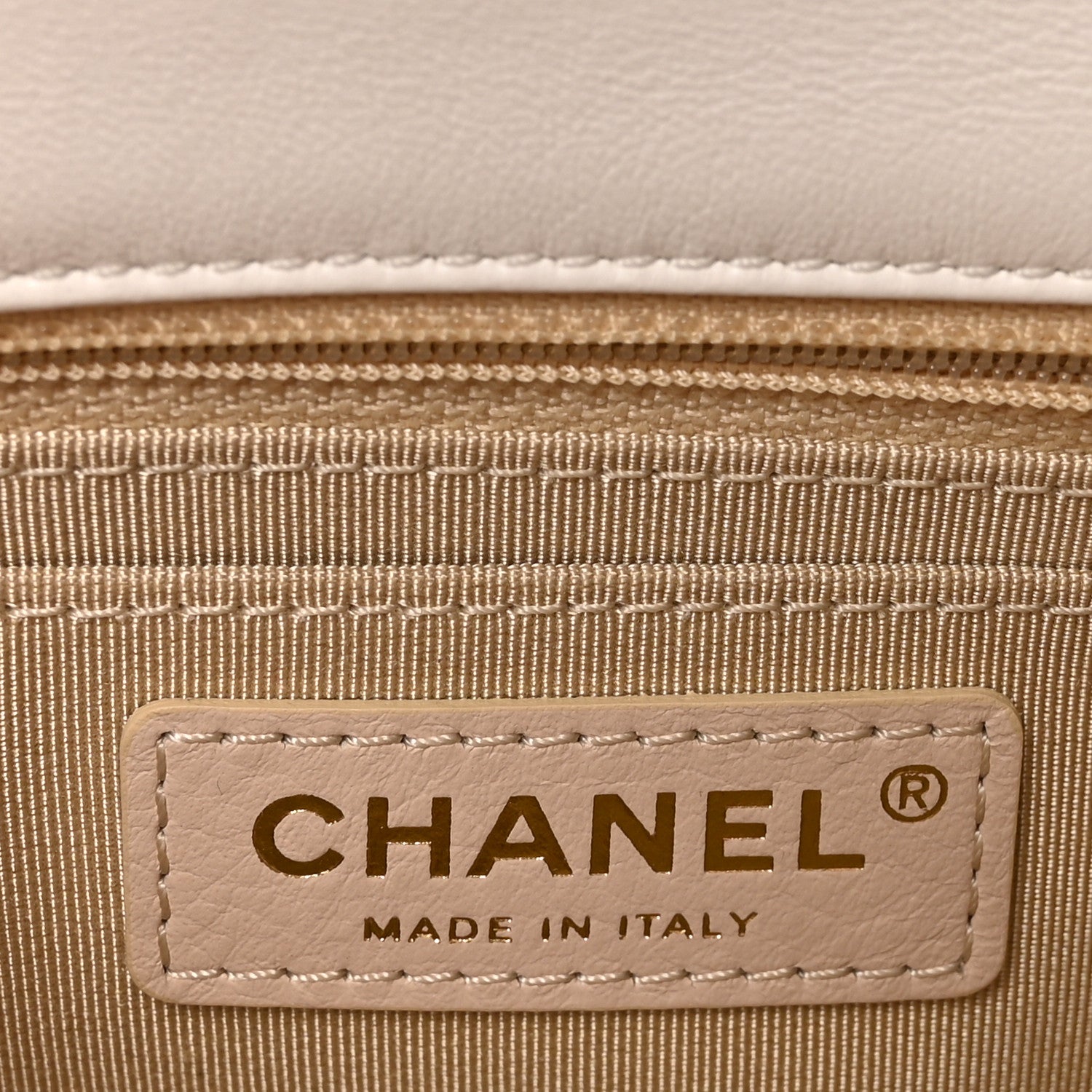 Chanel Lambskin Quilted Mini Romance Square Flap White 1878866
