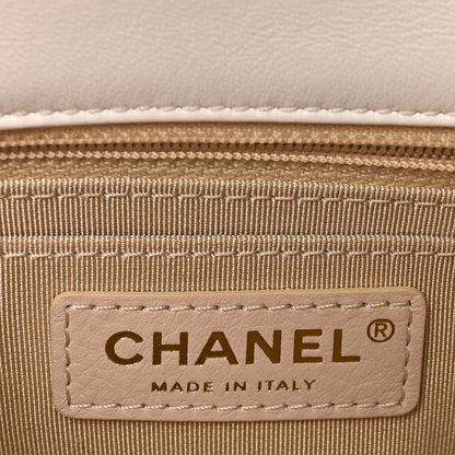 Chanel Lambskin Quilted Mini Romance Square Flap White 6 of 10