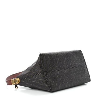 Saint Laurent Canvas Smooth Calfskin Le Monogramme Crossbody Bag Chestnut 4 of 12