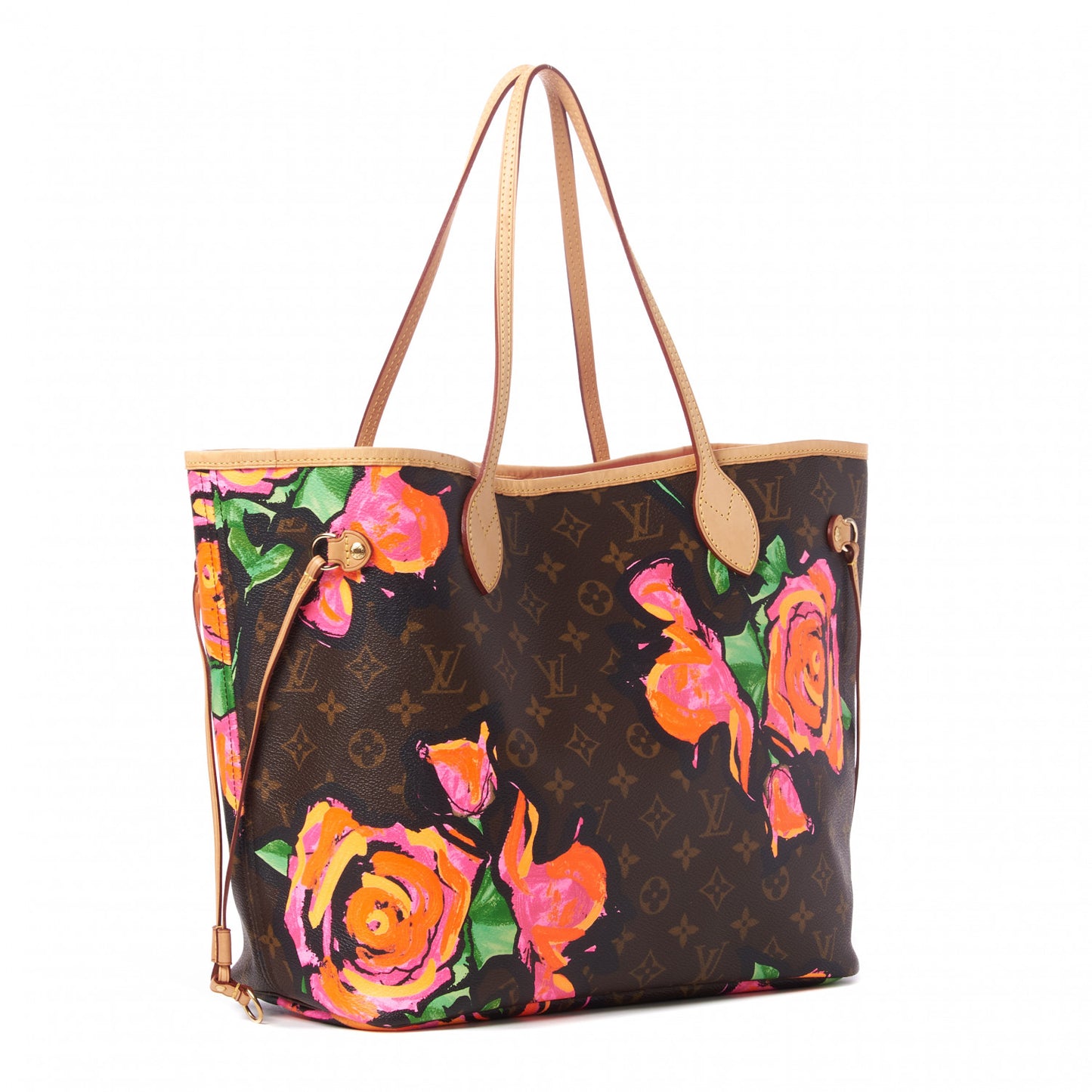 Monogram Roses Neverfull MM