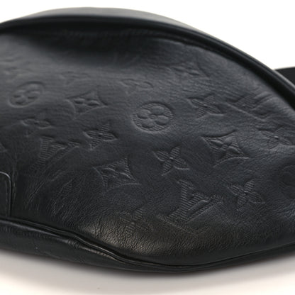 Louis Vuitton Calfskin Monogram Shadow Discovery Bumbag Black 8 of 8