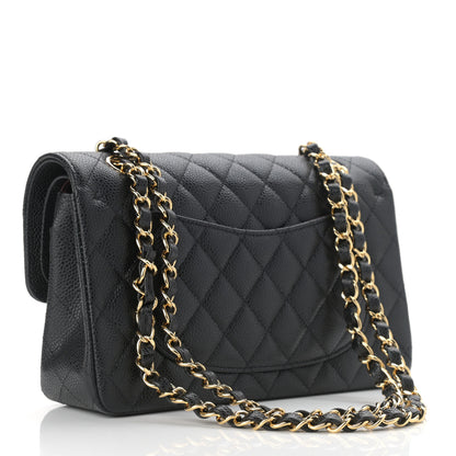 Chanel Caviar Quilted Small Double Flap Black 3 of 11