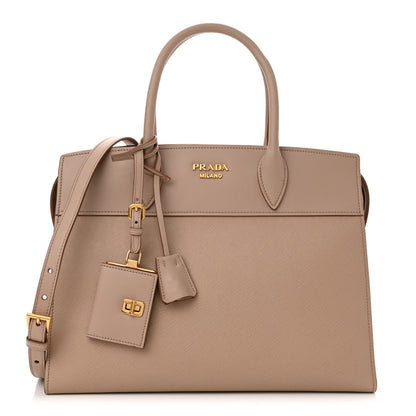 Prada Saffiano City Calfskin Medium Esplanade Cammeo 1 of 10