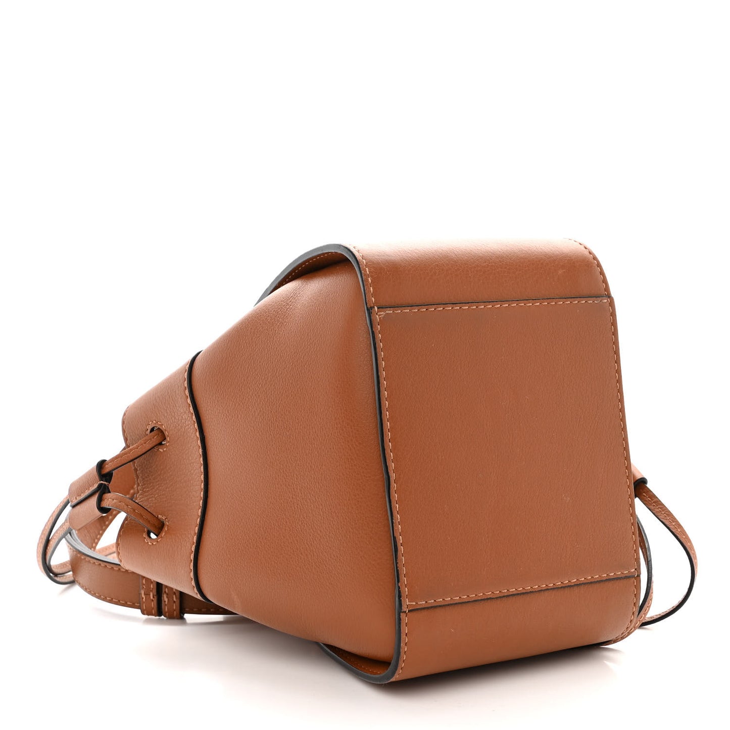 Calfskin Mini Hammock Shoulder Bag Tan
