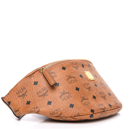 MCM Visetos Medium Stark Belt Bag Cognac 3 of 7