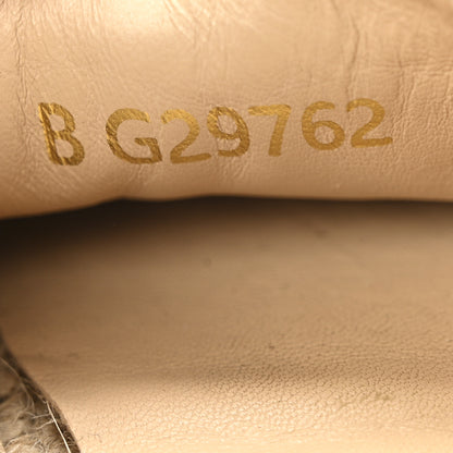 Chanel Tweed Velvet CC Espadrilles 38 Grey Black 9 of 10