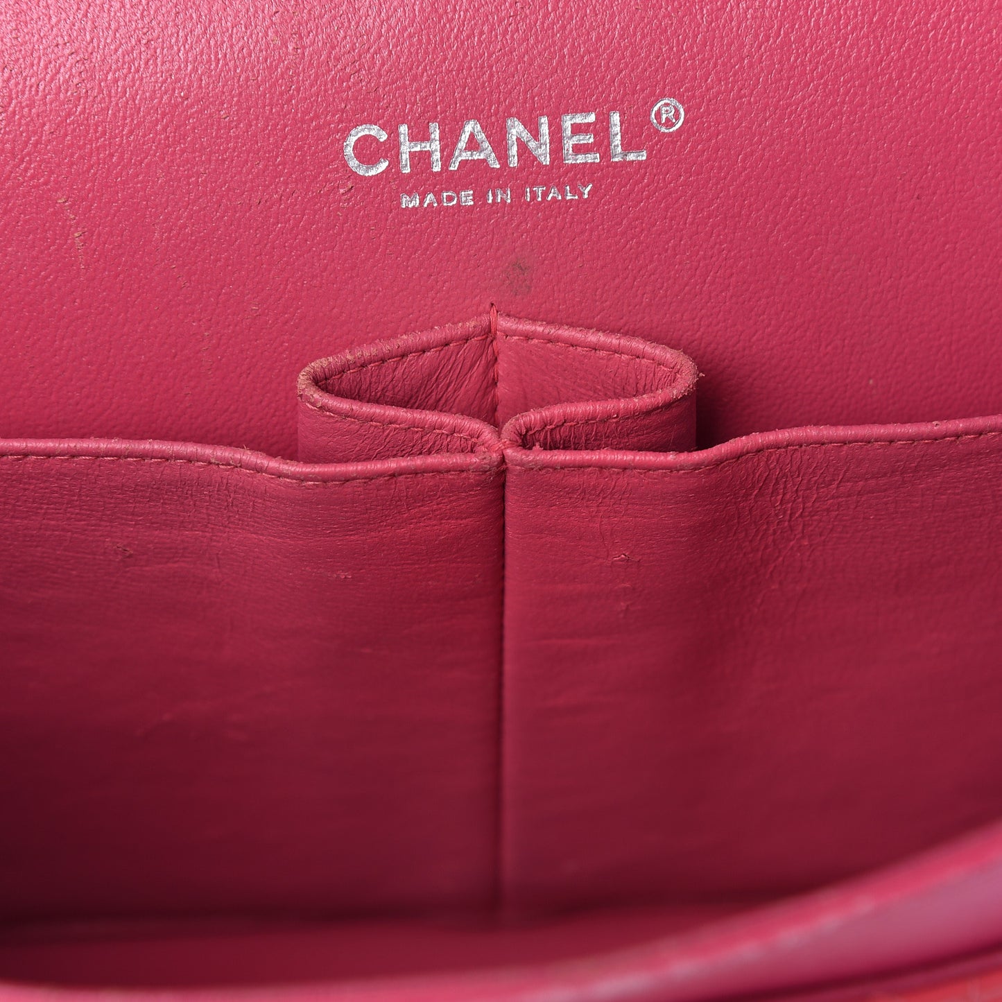 Patent Quilted Jumbo Double Flap Pink