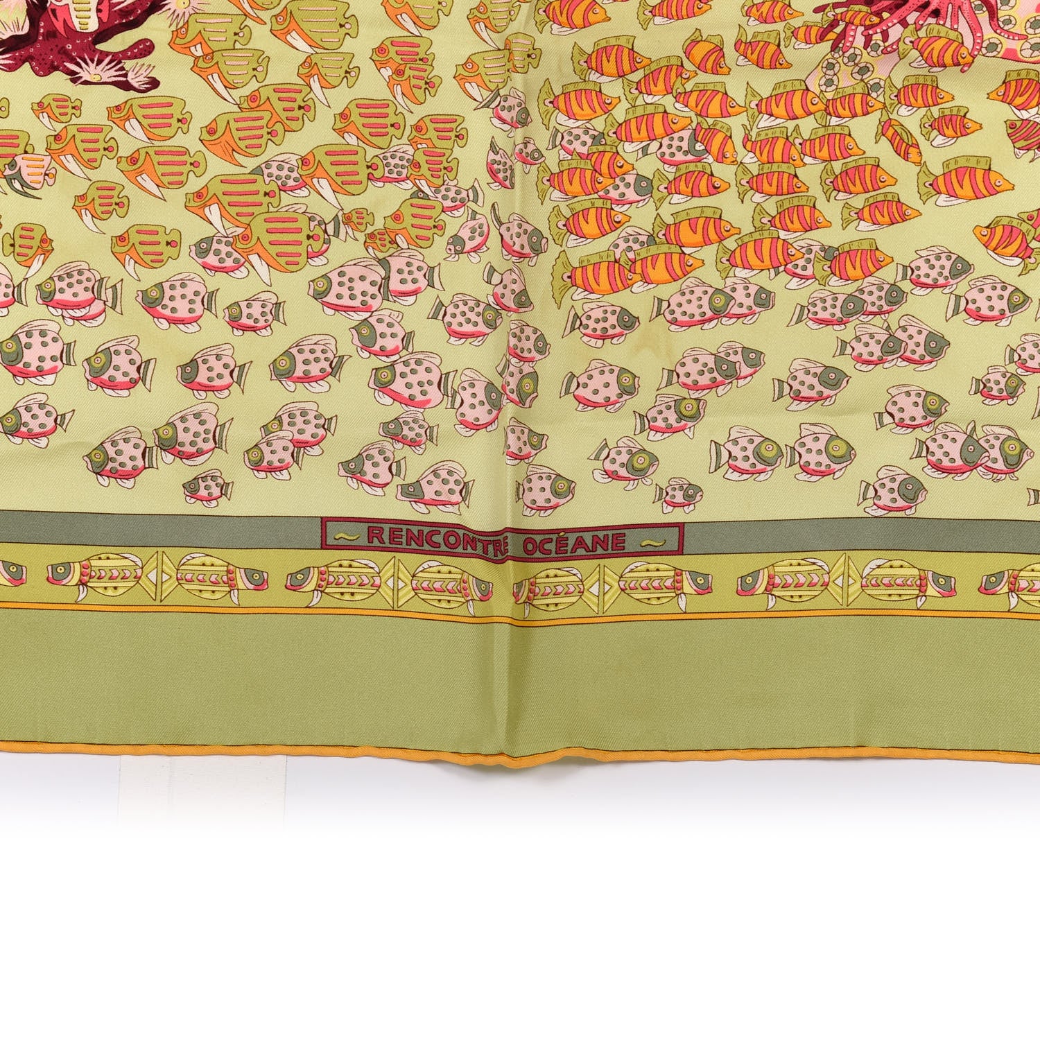 Hermes Silk Rencontre Oceane Scarf 90 6 of 6