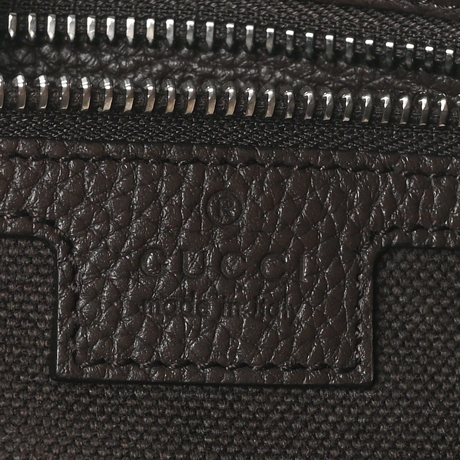 Gucci Monogram Calfskin Web Medium B Shoulder Bag Beige Brown 6 of 10