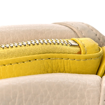 Christian Dior Calfskin Granville Tote Beige Yellow 13 of 19