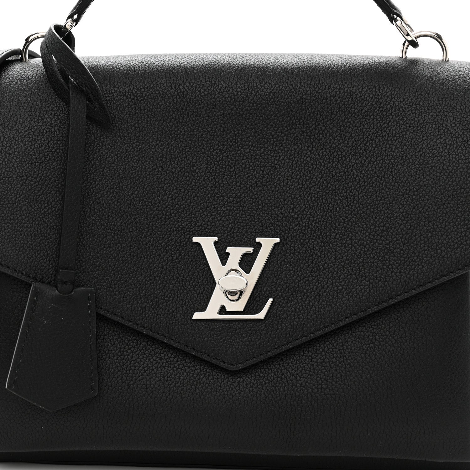 Louis Vuitton Soft Calfskin My Lockme Top Handle Black 9 of 11